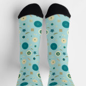 Wunderbare Atome Socken (Oben)