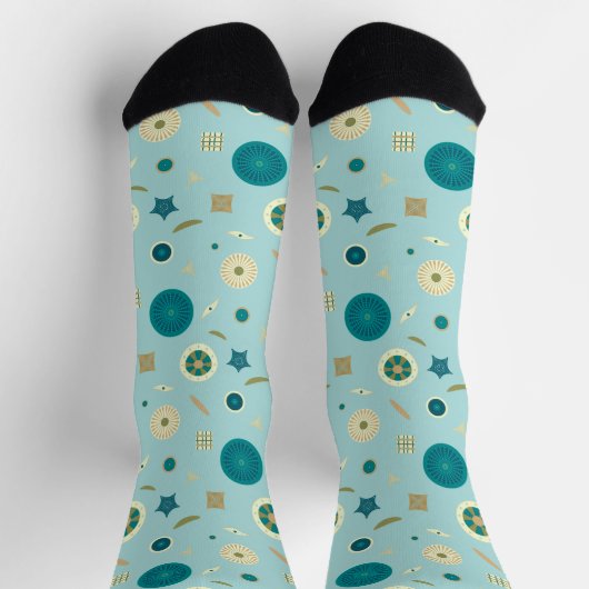 Wunderbare Atome Socken (Oben)