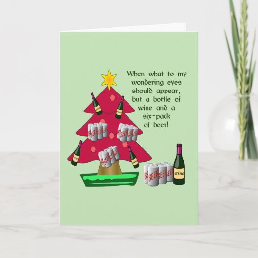 Wunderbare Augen Feiertagskarte (Vorderseite)