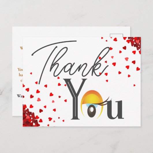 wunderbare Augenlinsenoperation Postkarte (Vorne/Hinten)