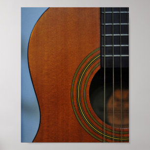 Wunderbare Bass Guitar Poster
