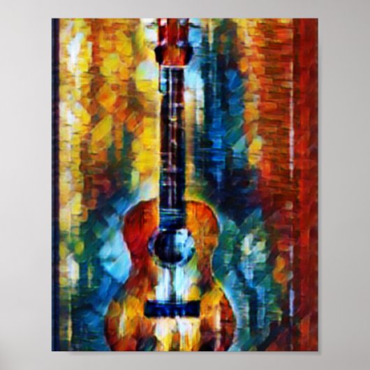Wunderbare Bass Guitar Poster (Vorne)