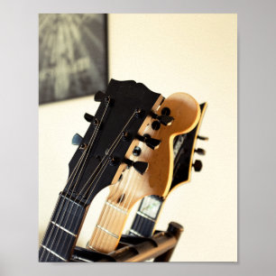 Wunderbare Bass Guitar Poster