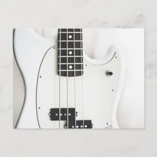 Wunderbare Bass Guitar Postkarte (Vorderseite)