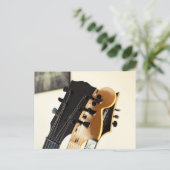 Wunderbare Bass Guitar Postkarte (Stehend Vorderseite)