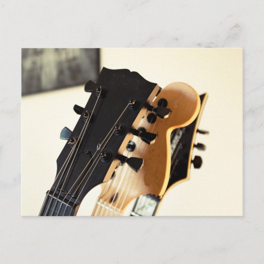 Wunderbare Bass Guitar Postkarte (Vorderseite)