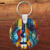Wunderbare Bass Guitar Schlüsselanhänger (Vorderseite)