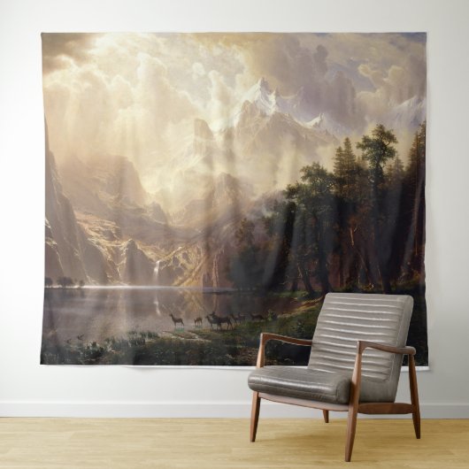 Wunderbare Berglandschaft Wandteppich (Beispiel (Horizontal))