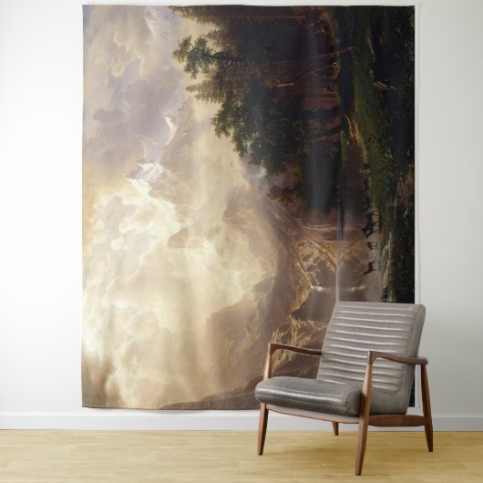 Wunderbare Berglandschaft Wandteppich (Beispiel)