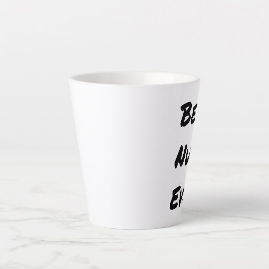 Wunderbare beste Krankenschwester je Milchtasse (Vorderseite)