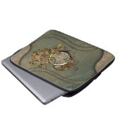 Wunderbare Dampfuhr Laptopschutzhülle (Vorne Knopf)