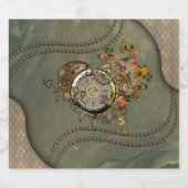 Wunderbare Dampfuhr Schaumweinetikett (Einzelnes Label)