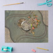 Wunderbare Dampfuhr Seidenpapier (Basteln)