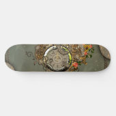 Wunderbare Dampfuhr Skateboard (Horizontal)