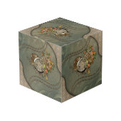 Wunderbare Dampfuhr Würfel (Rückseite Schrägansicht)