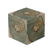 Wunderbare Dampfuhr Würfel (Vorderseite Schrägansicht)