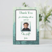 Wunderbare Dankeskarte Kinder Geburtstag (Stehend Vorderseite)