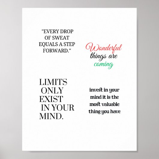 Wunderbare Dinge kommen Poster (Vorne)