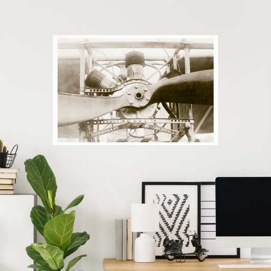 Wunderbare Flugmaschine Poster (Heimbüro)