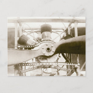 Wunderbare Flugmaschine Postkarte