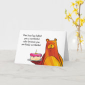 Wunderbare Geburtstagskarte Karte (Gelbe Blume)