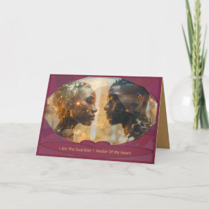 Wunderbare Geistesmeditationen Dankeskarte