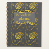 Wunderbare Geschäftspläne Planer (Vorderseite)