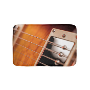 Wunderbare Gitarre Badematte