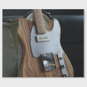 Wunderbare Gitarre Geschenkpapier (Flach)