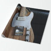 Wunderbare Gitarre Geschenkpapier (Ungerollt)