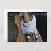 Wunderbare Gitarre Postkarte (Vorne/Hinten)