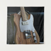 Wunderbare Gitarre Wandteppich (Vorderseite)