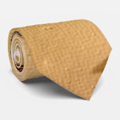 Wunderbare goldene Eule Krawatte (Gerollt)