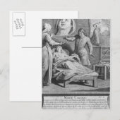 Wunderbare Heilung einer blinden Frau Postkarte (Vorne/Hinten)