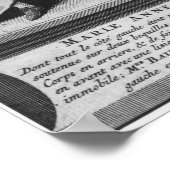 Wunderbare Heilung eines paralytischen Poster (Ecke)