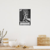 Wunderbare Heilung eines paralytischen Poster (Küche)
