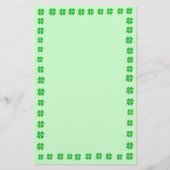 Wunderbare Kleeblatts in der Goldklasse Briefpapier (Vorderseite)