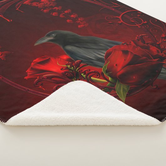 Wunderbare Krähe Sherpadecke (3/4)