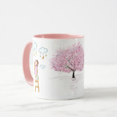 Wunderbare Land-Tasse Tasse (Vorderseite Links)
