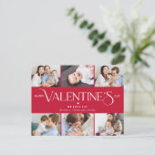 Wunderbare lebensbearbeitbare Farbvalentiner Postk Postkarte (Stehend Vorderseite)