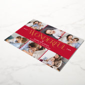 Wunderbare Lebensfoil Weihnachtskarte Weihnachtska Folien Feiertagskarte (Gedreht)