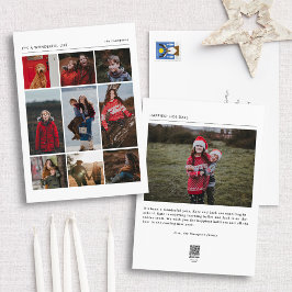 Wunderbare Livemusik-Foto-Ferienkarte Feiertagskarte