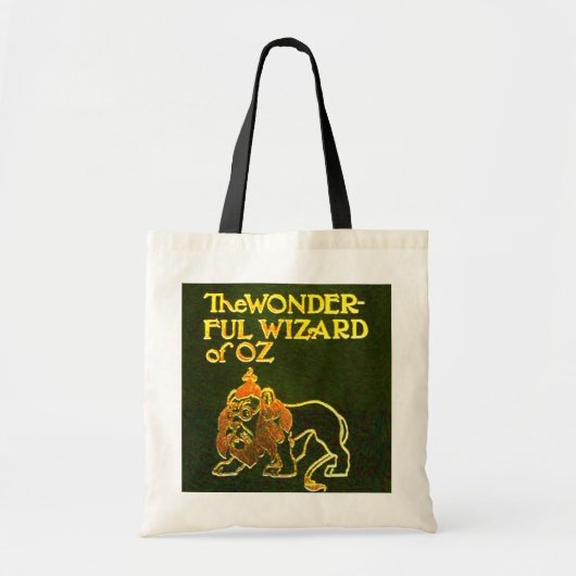 Wunderbare Löwe-Buch-Tasche Zauberers von Oz feige Tragetasche (Vorne)