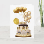 Wunderbare Magische Geburtstagskarte Karte (Vorderseite)