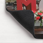 Wunderbare Mama in farbenfrohen, kühlen Blume mit Mousepad (Ecke)