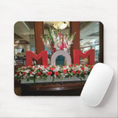 Wunderbare Mama in farbenfrohen, kühlen Blume mit Mousepad (Mit Mouse)