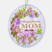 Wunderbare Mama Keramik Ornament (Links)