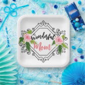 Wunderbare Mama Pappteller (Party)