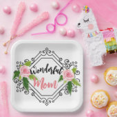 Wunderbare Mama Pappteller (Party)