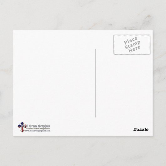 Wunderbare Medaille 2 Postkarte (Rückseite)